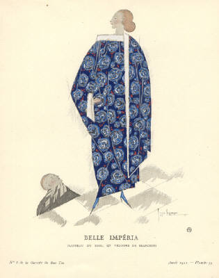 Artist: Georges Lepape, Title: Belle Imperia