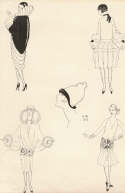 George Barbier - Original Fashion Sketch 1